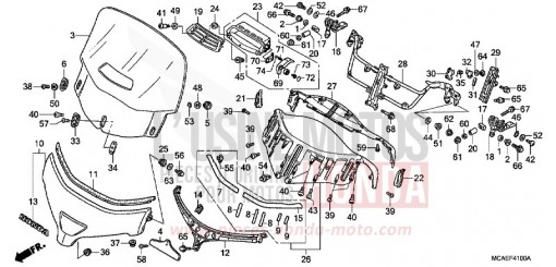 WINDSCHUTZSCHEIBE (GL18009/A) GL18009 de 2009